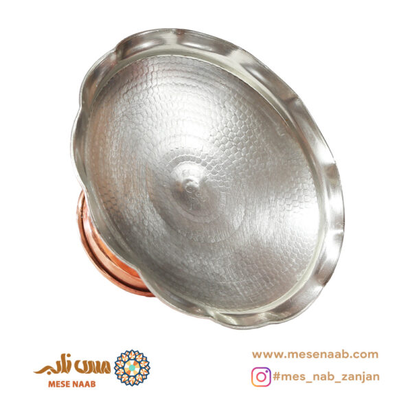 شیرینی خوری قجری کوچک قلع‌اندود نانو - تصویر 2