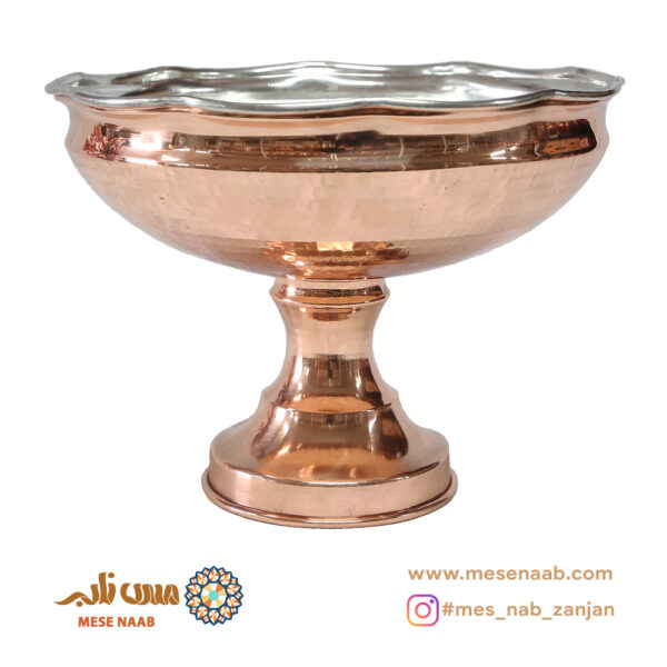 آجیل خوری قجری قلع‌اندود نانو