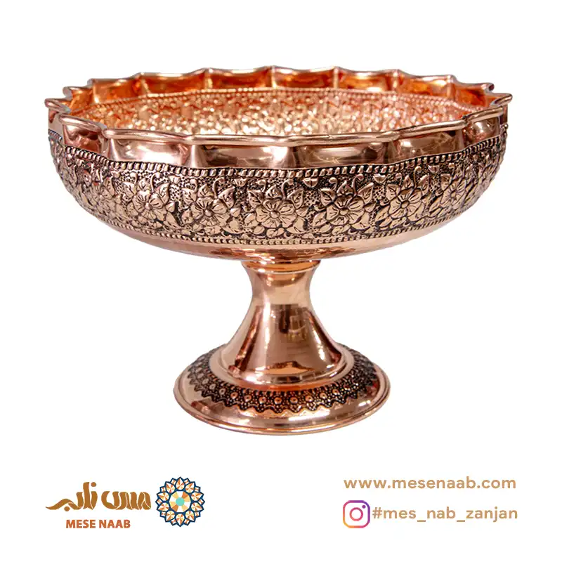 آجیلخوری مسی سیاه قلم گلستان نانو