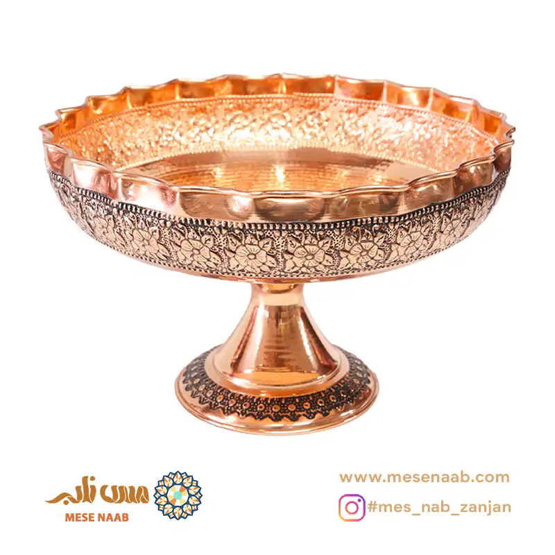 میوه خوری مسی سیاه قلم گلستان نانو