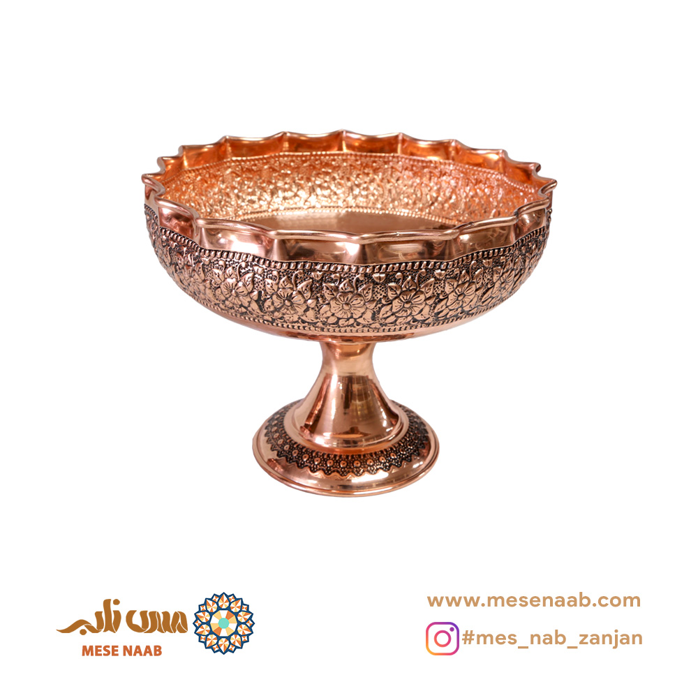 شکلات خوری مسی سیاه قلم گلستان نانو