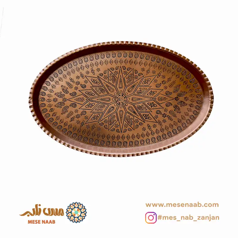 سینی مسی بیضی نانو - تصویر 2
