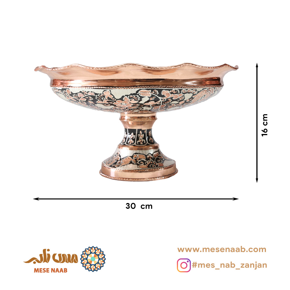 میوهخوری قجری نقرهکوب الماستراش - تصویر 2