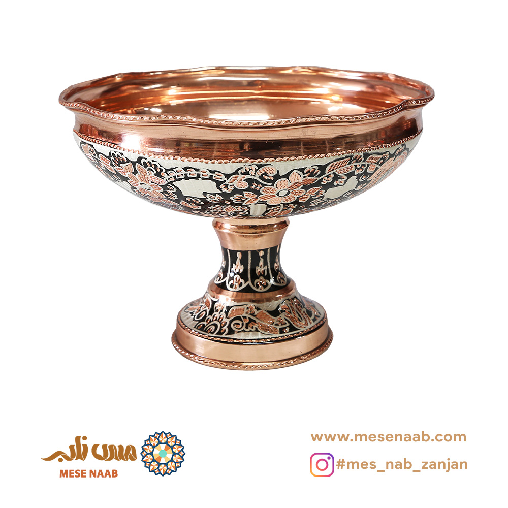 آجیلخوری قجری نقرهکوب الماستراش