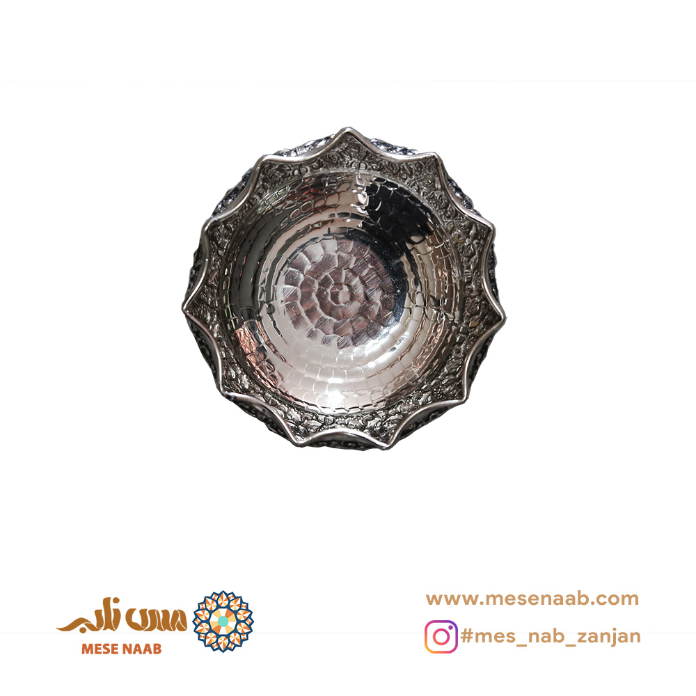 بستنیخوری سهپایه گلستان کروم - تصویر 3