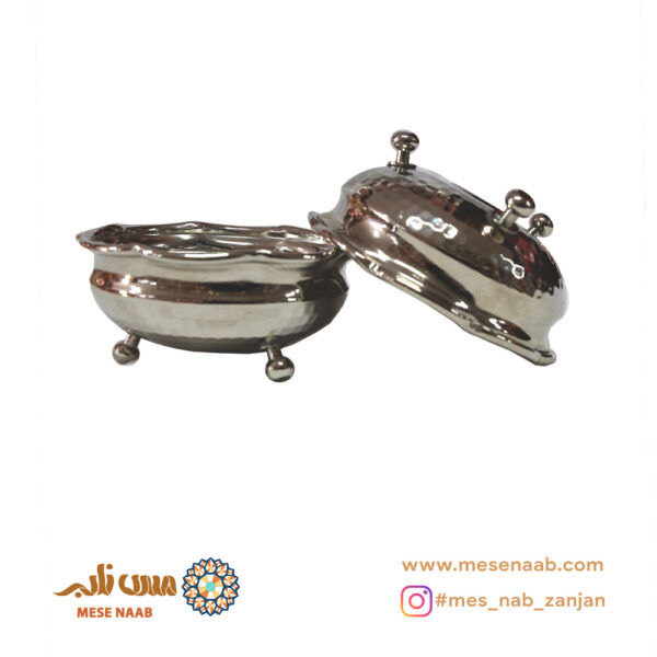 بستنی خوری سه پایه قجری کروم