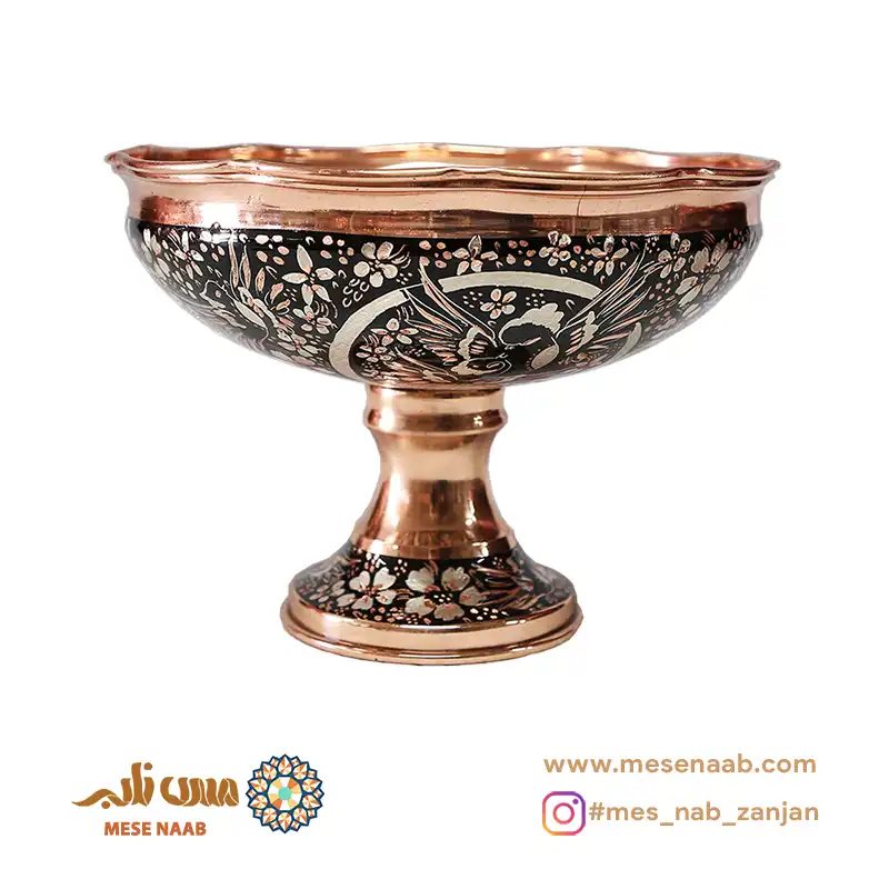 آجیلخوری قجری نقرهکوب گلمرغ