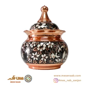 ظروف مسی نقره‌کوب