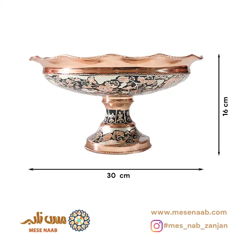 میوهخوری قجری نقرهکوب الماستراش - تصویر 4