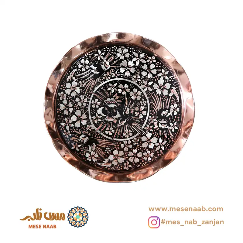 شیرینیخوری قجری نقرهکوب گلمرغ - تصویر 4