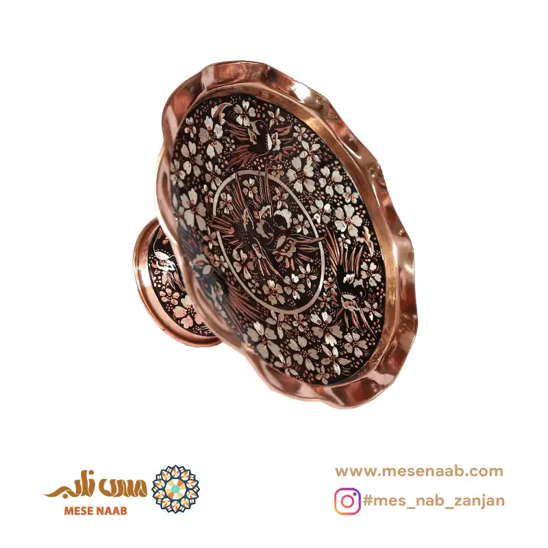 شیرینیخوری قجری نقرهکوب گلمرغ - تصویر 3