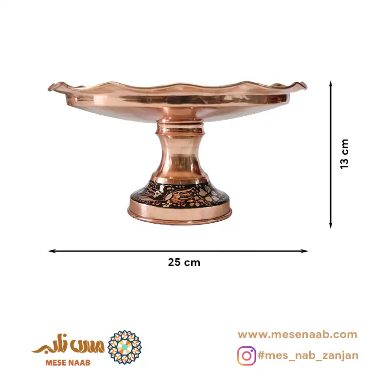 شیرینیخوری قجری نقرهکوب گلمرغ - تصویر 2