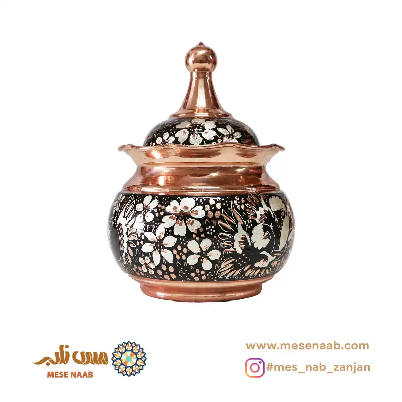 شکلاتخوری توپی بدون پایه نقرهکوب گلمرغ