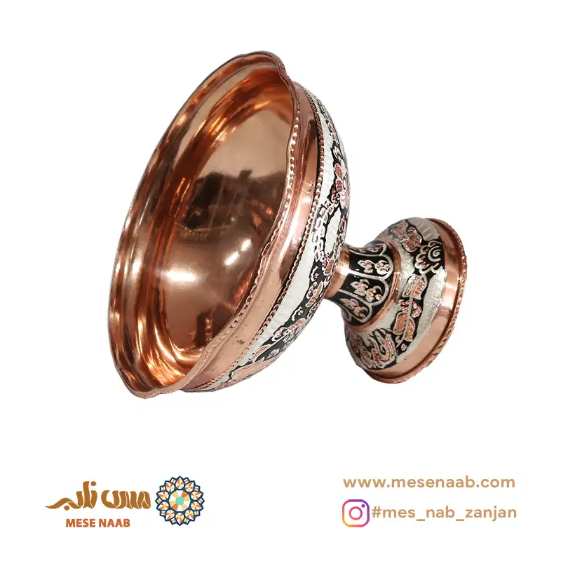 شکلاتخوری قجری نقرهکوب الماستراش نانو - تصویر 4