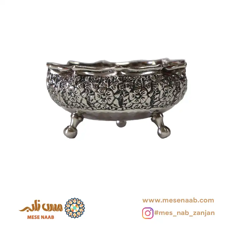 بستنیخوری سهپایه گلستان کروم