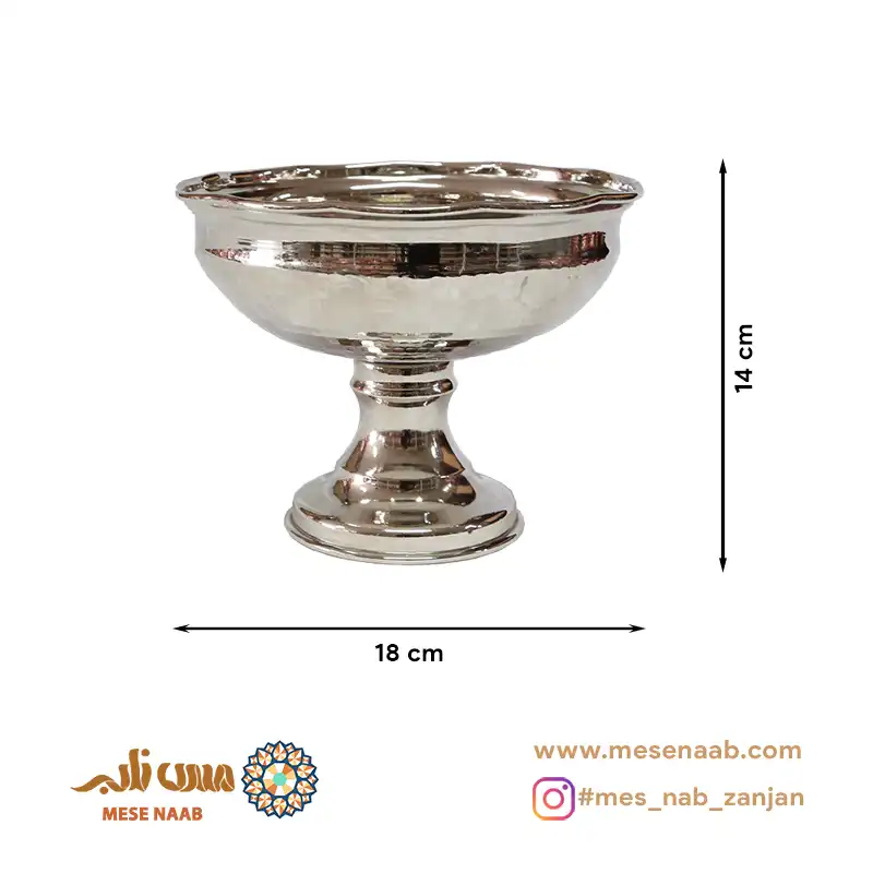 شکلاتخوری قجری کروم - تصویر 2