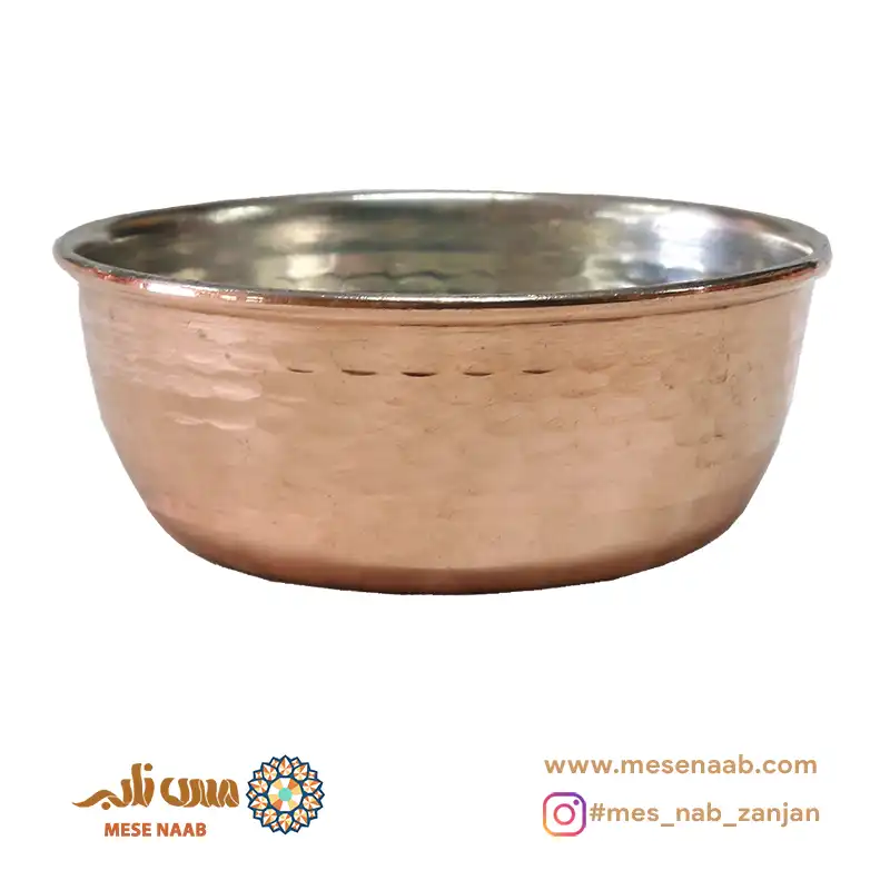 پیاله مسی داخل قلع نانو
