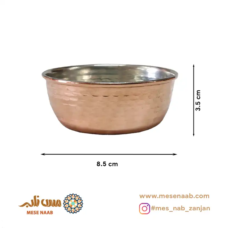 پیاله مسی داخل قلع نانو - تصویر 9