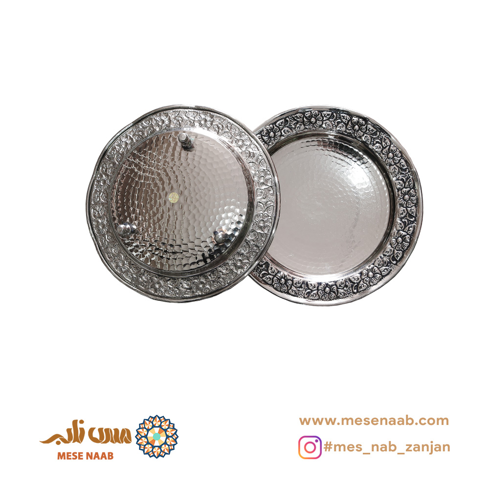 پیش دستی سه پایه گلستان کروم نانو