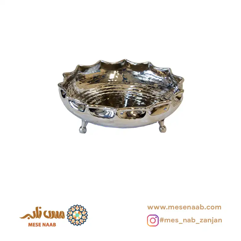 تخمه خوری سه پایه آفتابگردان کروم - تصویر 2
