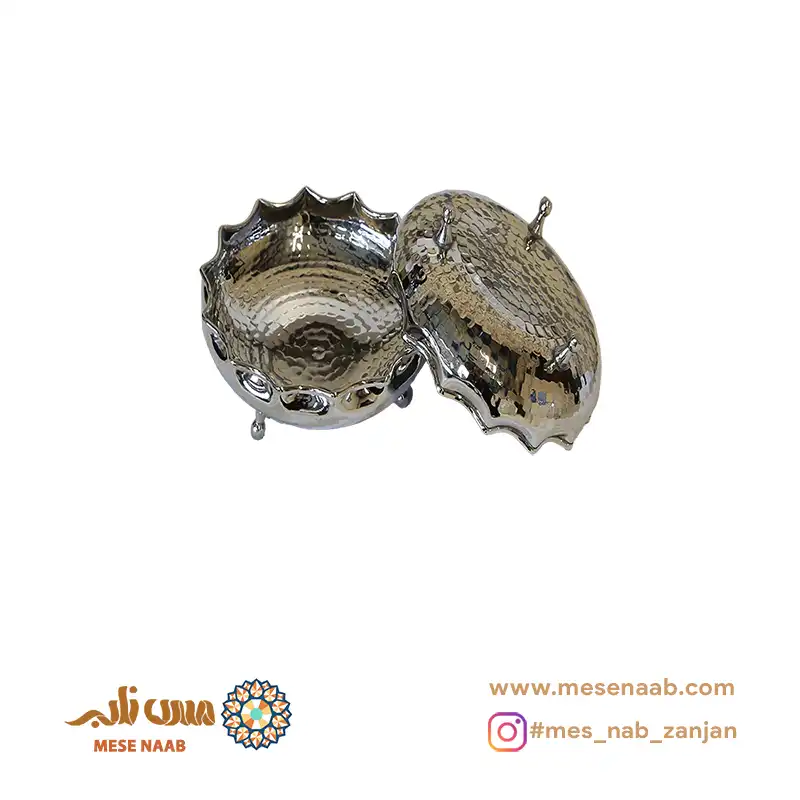 تخمه خوری سه پایه آفتابگردان کروم - تصویر 4