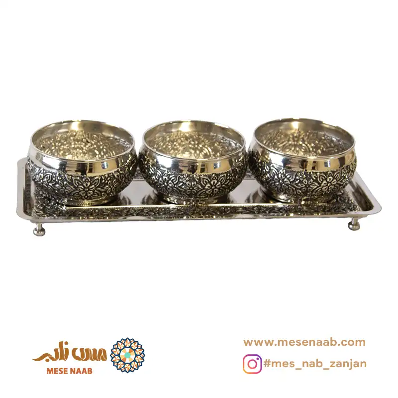 ست چیچک گلبرجسته کروم
