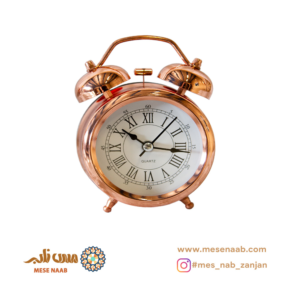 ساعت آبکاری مسی کوچک