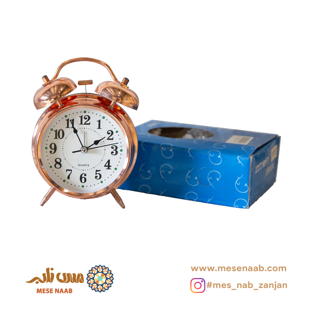 ساعت آبکاری مسی بزرگ - تصویر 3
