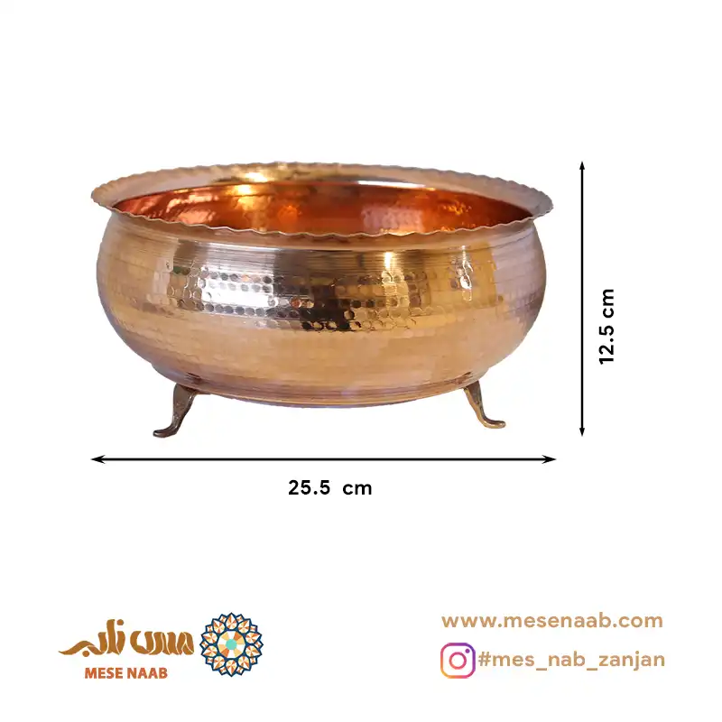 میوه خوری شاه عباسی لب کنگره دار نانو - تصویر 3