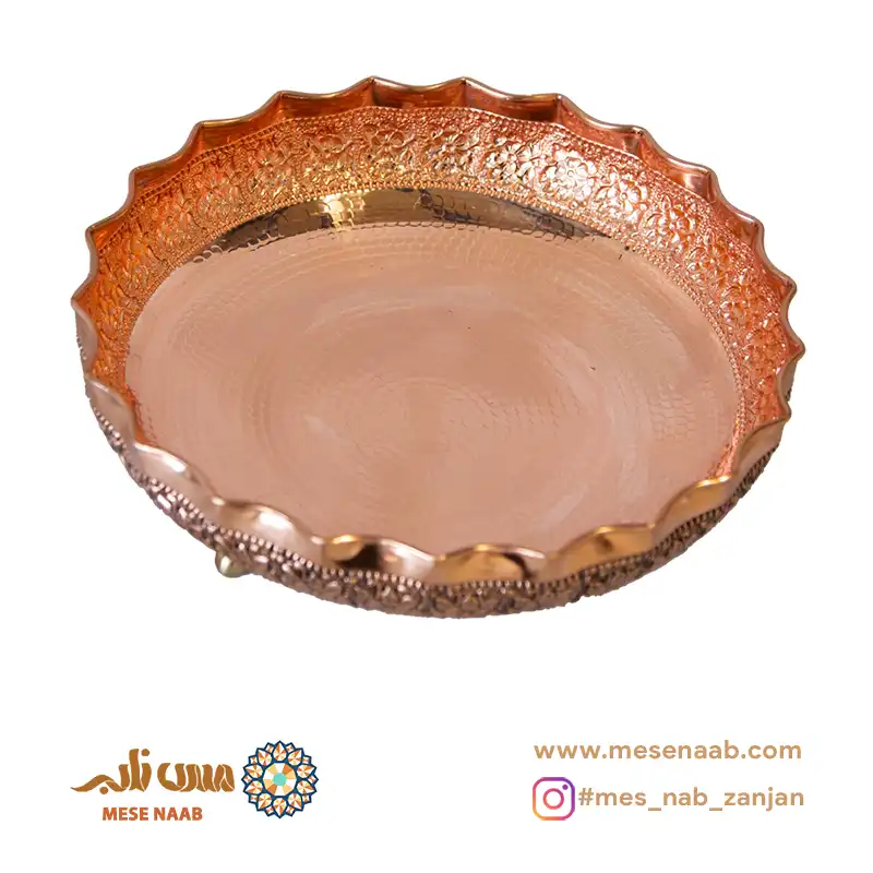 میوهخوری سه پایه گلستان مسی نانو
