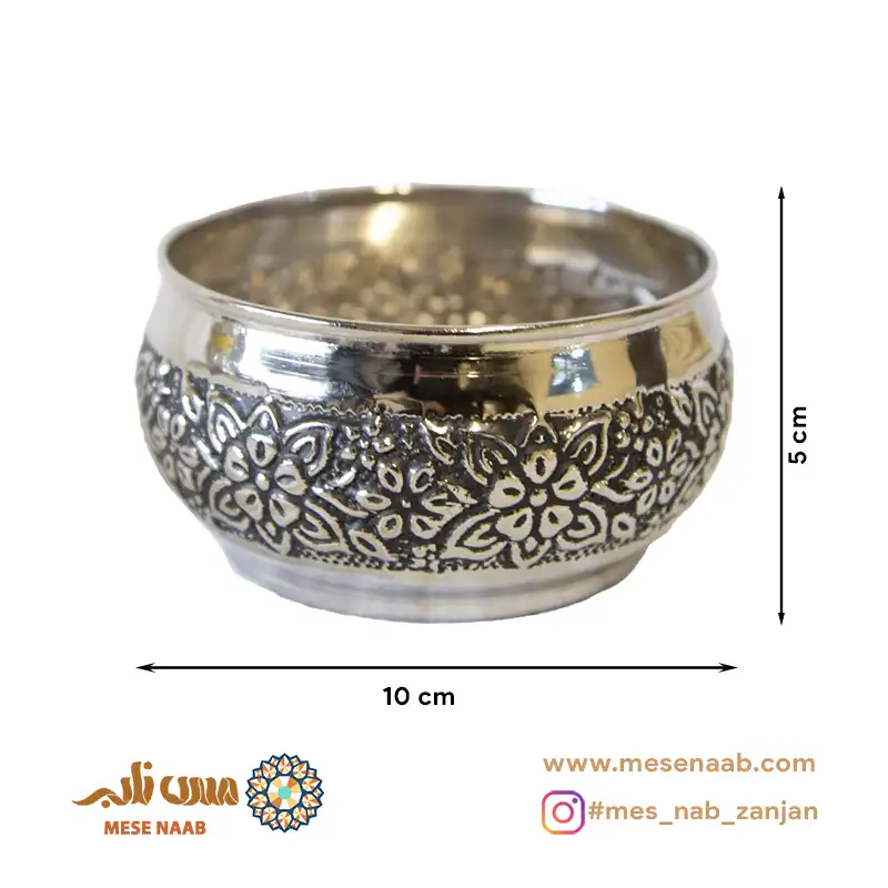 پیاله چیچک کروم - تصویر 3