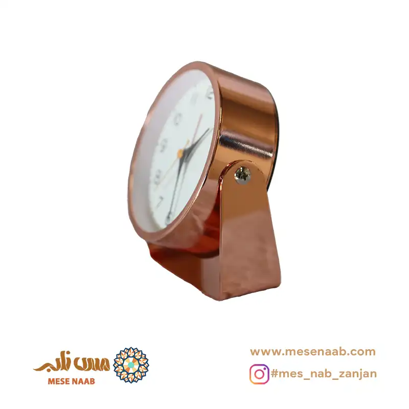 ساعت آونگ آبکاری مسی - تصویر 4