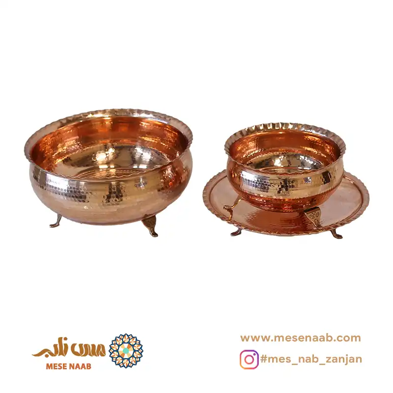 ست پذیرایی شاه عباسی لب کنگره دار نانو - تصویر 2