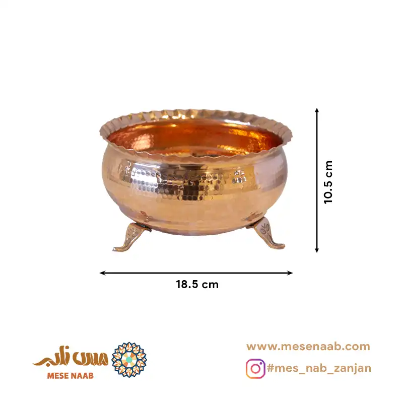 شکلات خوری شاه عباسی لب کنگره دار نانو - تصویر 2
