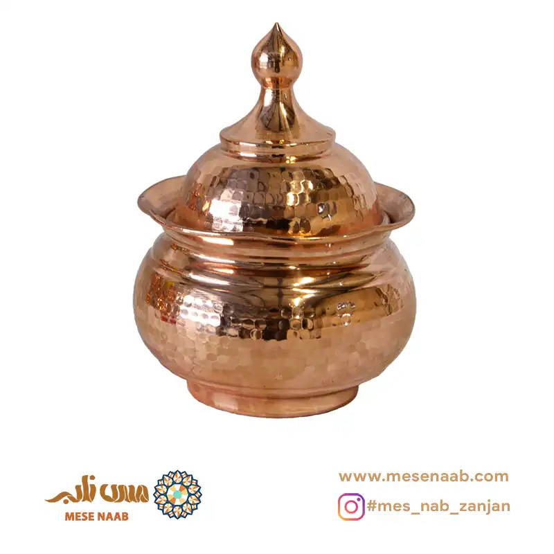 قندان توپی بدون پایه لب کنگره دار نانو