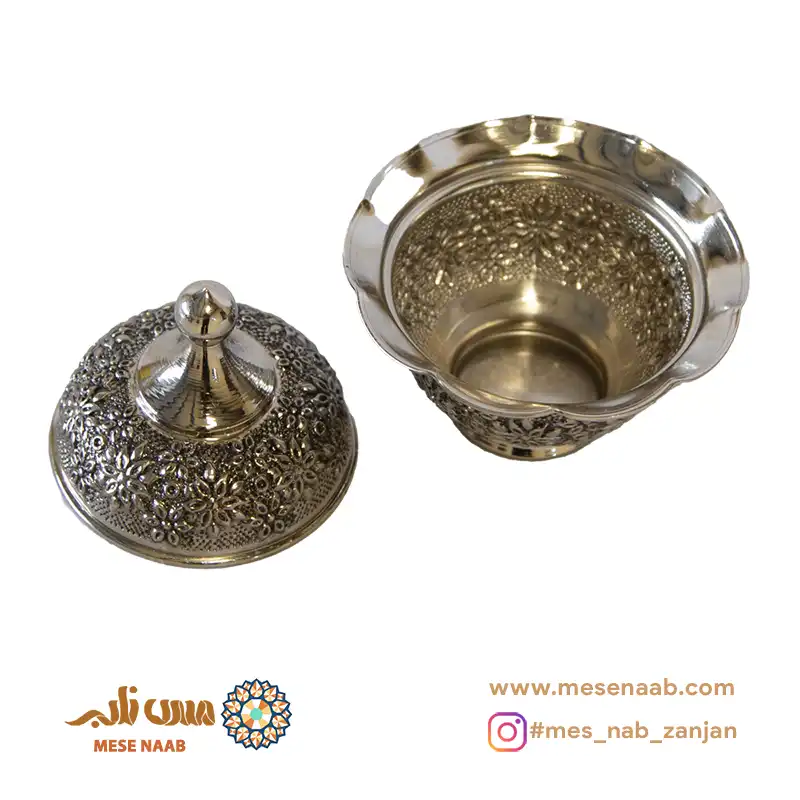 قندان رز کلاه فرنگی بدون پایه کروم - تصویر 4