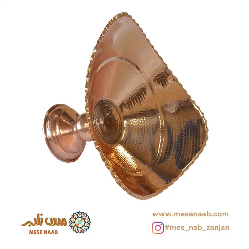 کشول مسی سه گوش دست ساز