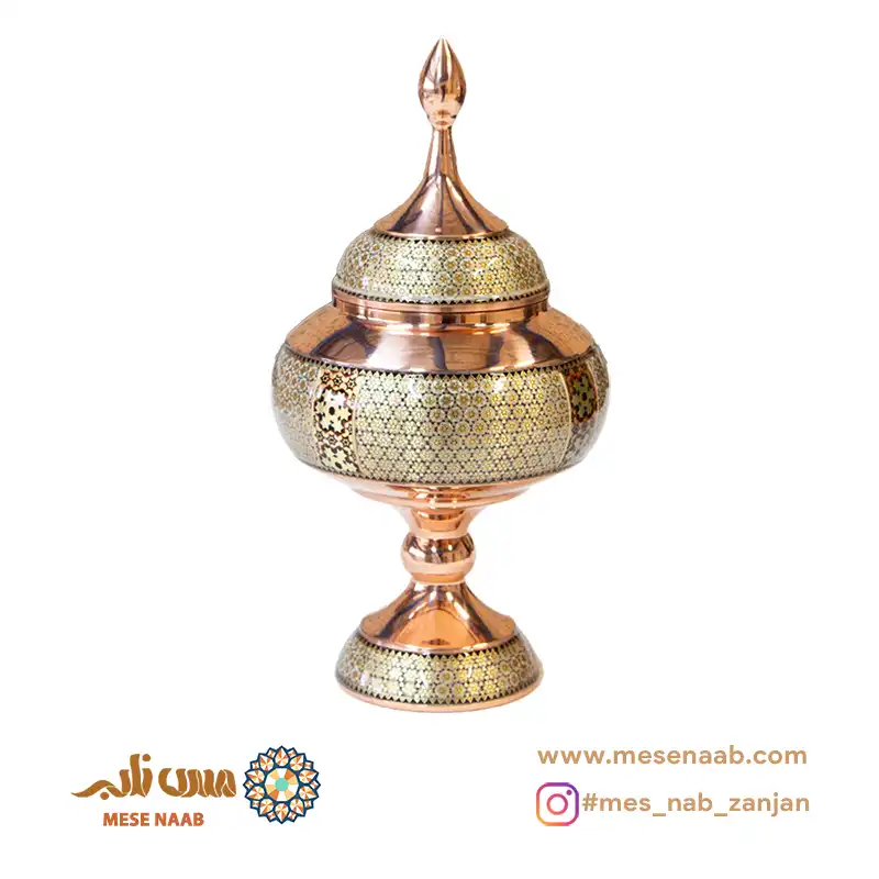شکلات خوری ۲۵ خاتم مسی نانو