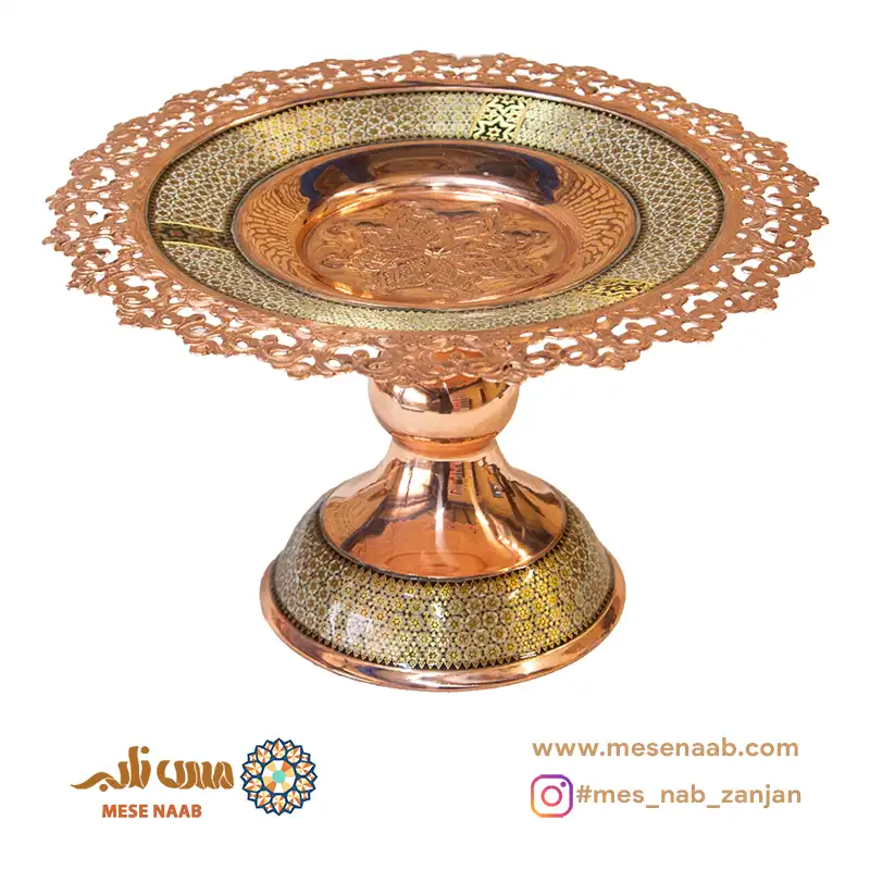 شیرینی خوری 30 خاتم مسی نانو