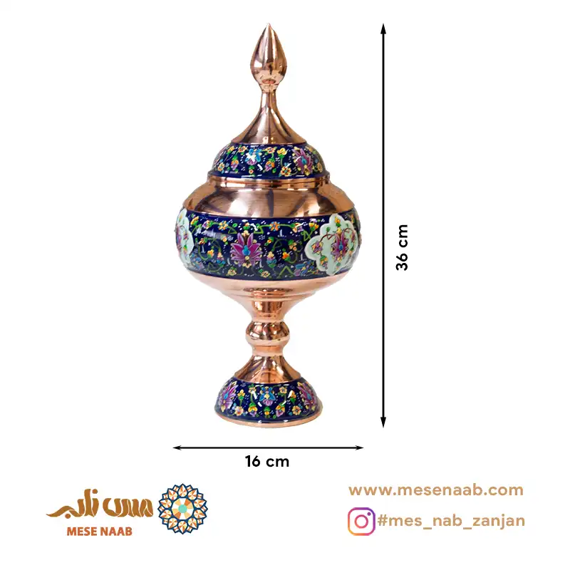 شکلات خوری دربدار ۲۸ پرداز مسی نانو - تصویر 3