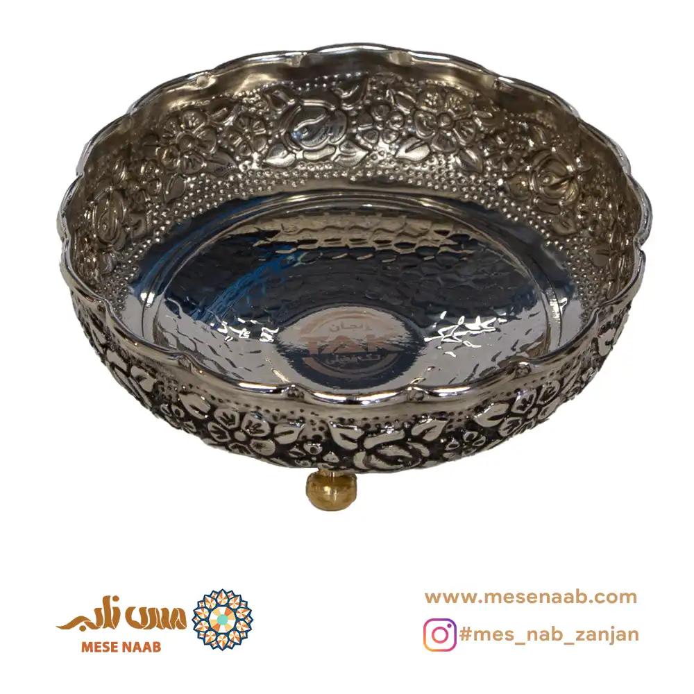 بستنی خوری سه پایه بهار کروم - تصویر 2