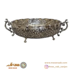 میوه خوری مسی سه پایه سلطنتی بهار کروم