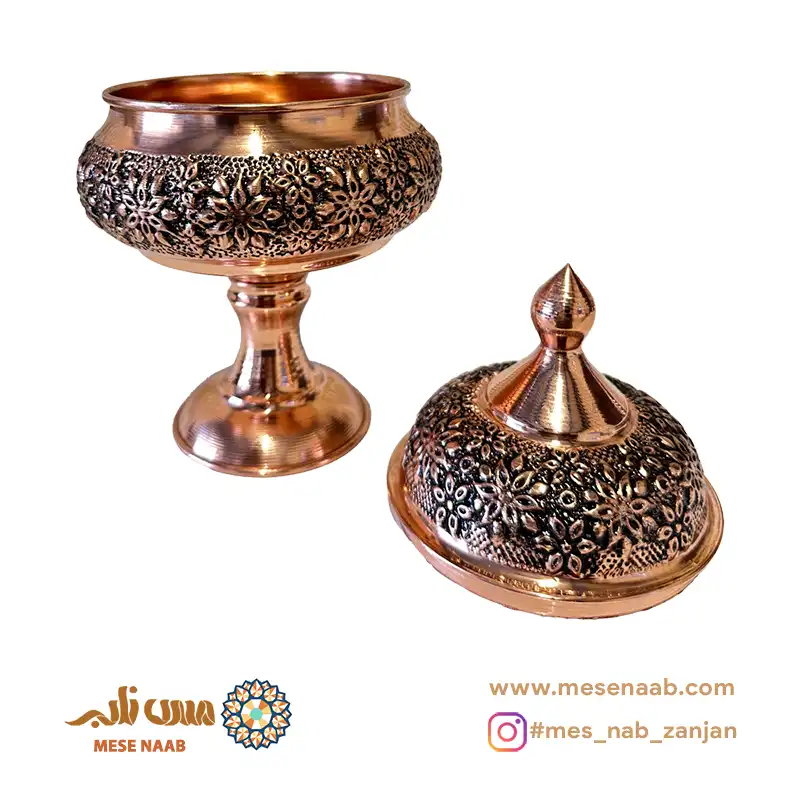 قندان رز پایه دار شکمی نانو
