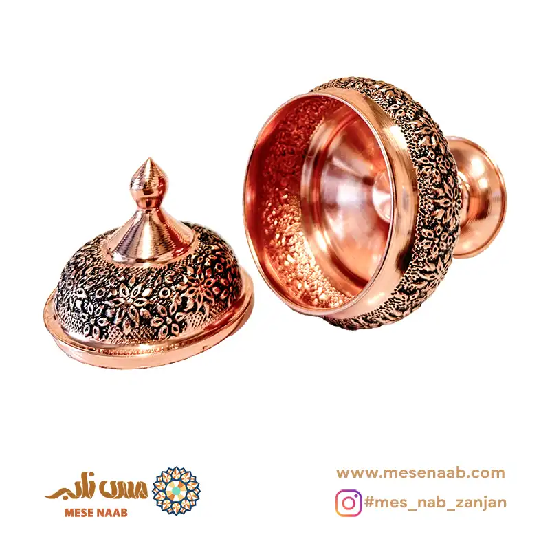 قندان رز پایه دار شکمی نانو