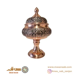 قندان رز پایه دار شکمی نانو